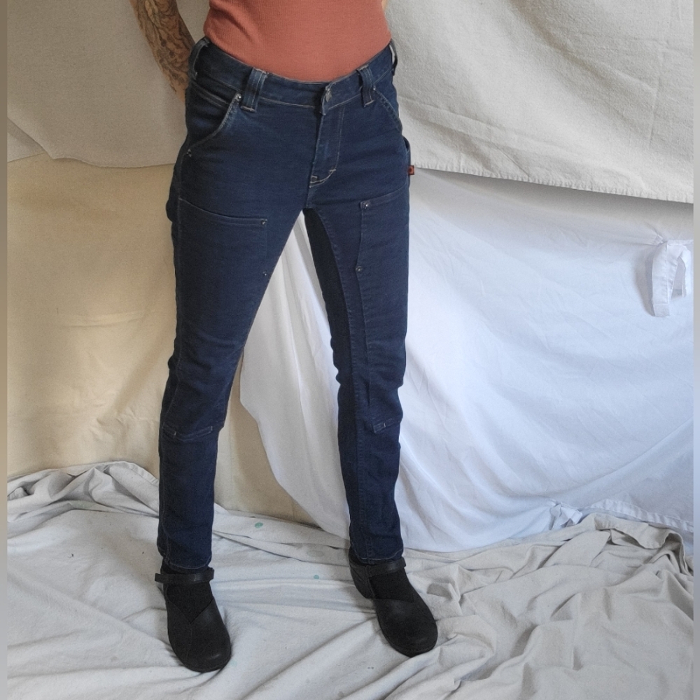 Dovetail Workwear The Maven Slim Work PantDenim Size 0 Inseam 30